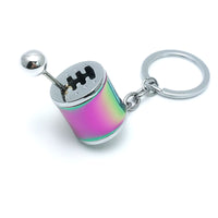 Elegant Minimalist Car Gear Keychain