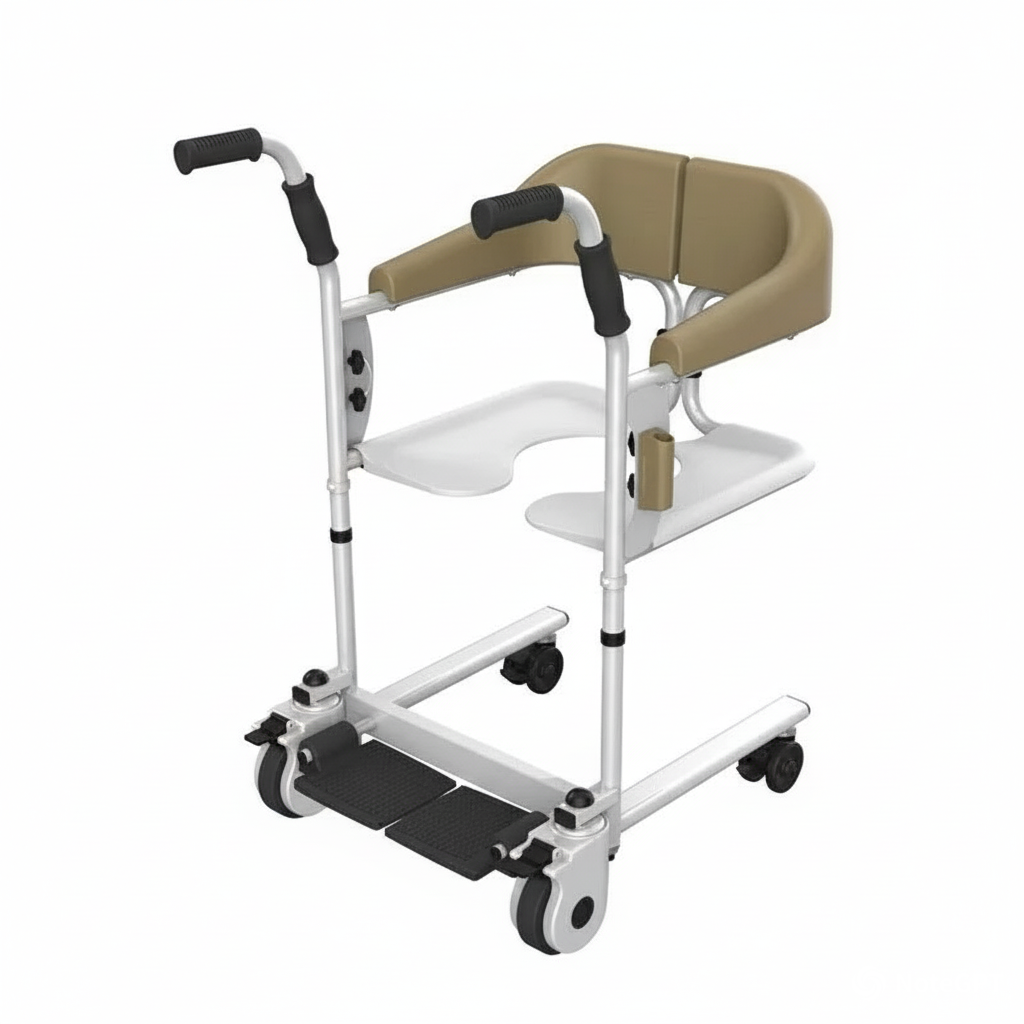 Elderly Patient Transfer Lift Wheelchair Chair