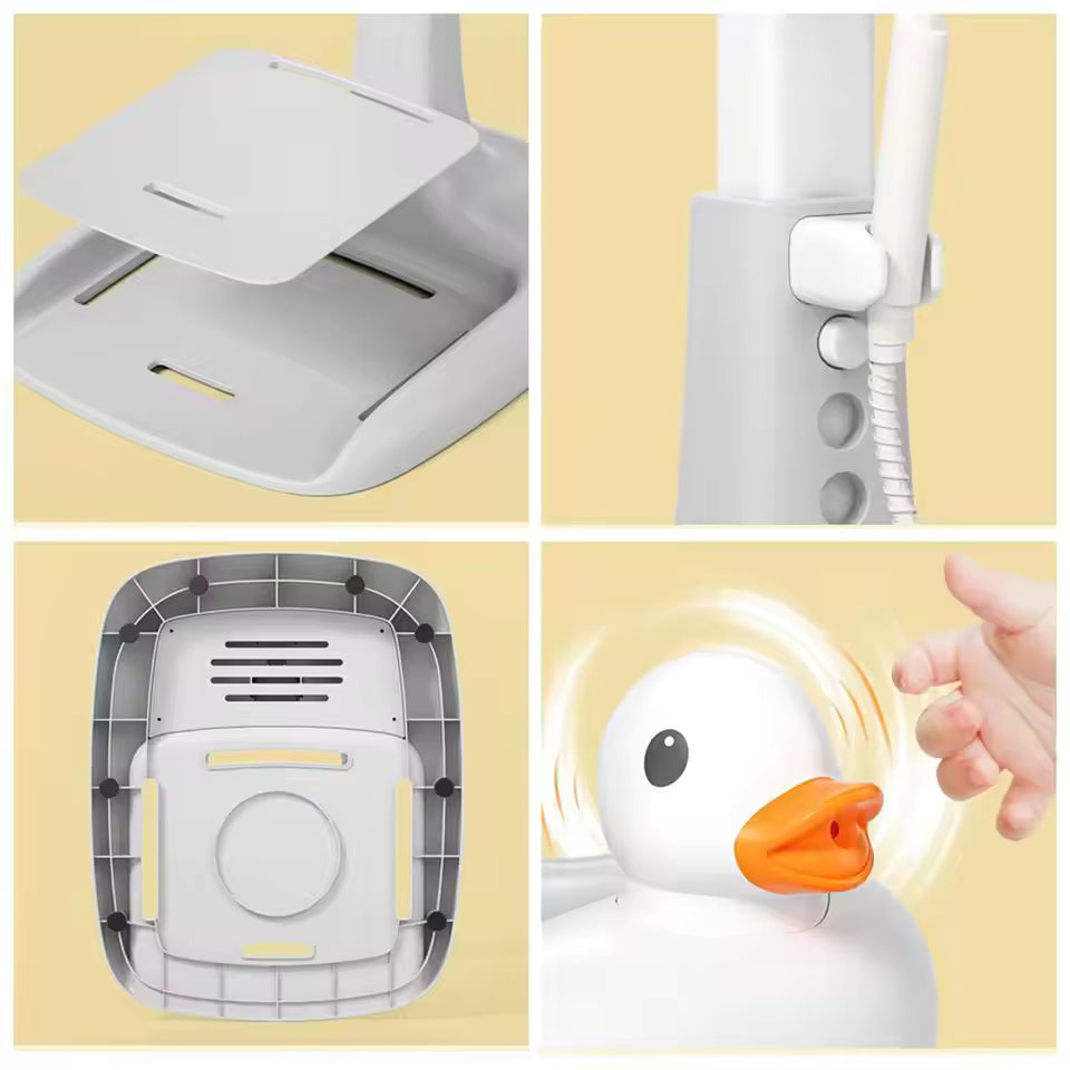 Cute Duck Baby Bath Support Stand – Non-Slip & Stable