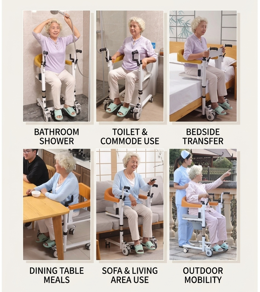 Patient Transfer Lift Chair – Safe Easy Mobility