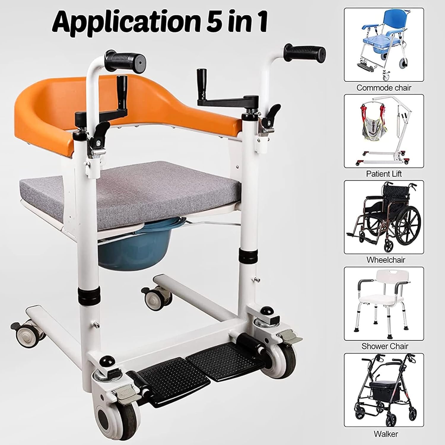 Patient Transfer Lift Chair – Safe Easy Mobility