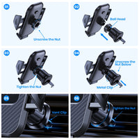 TOPK Auto-Locking Car Phone Mount