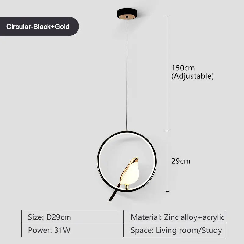 Luxury LED Hanging Pendant Lamp