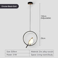 Luxury LED Hanging Pendant Lamp