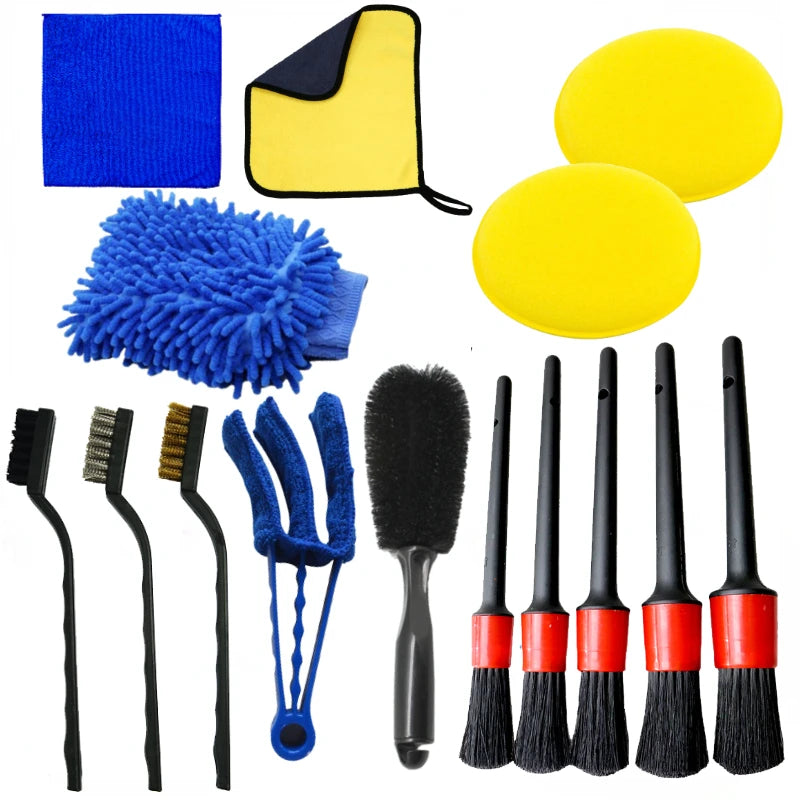 Car Detailing Brush Set – Vent & Gap Deep Clean