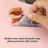 Cute 3D Shiba Inu Self Adhesive Decor