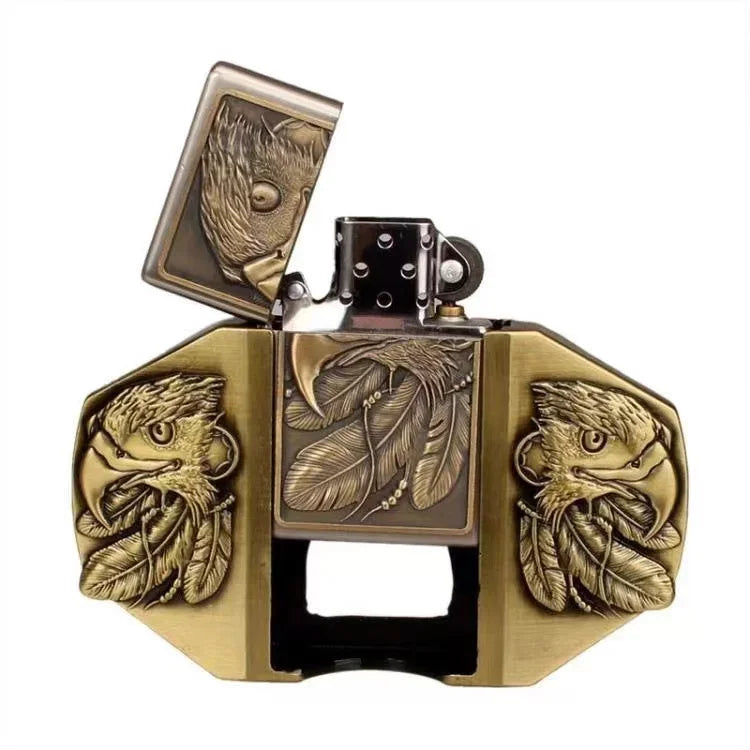 Metal Belt Buckle Kerosene Lighter