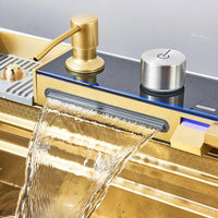 Modular Modern Multi-Layer Workstation Kitchen Sink