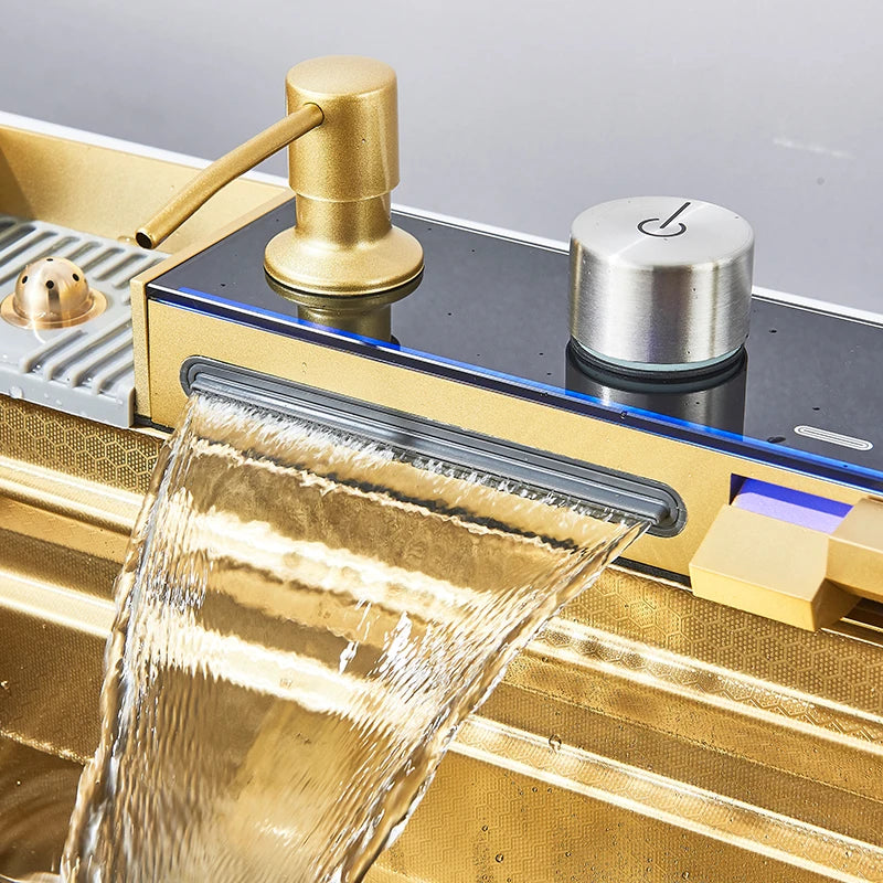 Modular Modern Multi-Layer Workstation Kitchen Sink