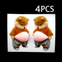 Cute 3D Shiba Inu Self Adhesive Decor