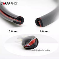 Invisible Car Door Edge Guard – 5m Clear Strip