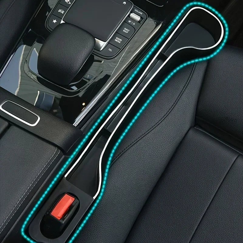 Car Seat Gap Filler Organizer – 2 Pack with Cup Holder