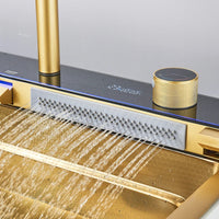 Modular Modern Multi-Layer Workstation Kitchen Sink