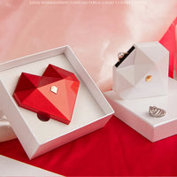 Waterproof Auto Pop-Up Proposal Diamond Ring Box