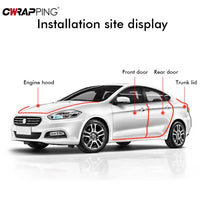 Invisible Car Door Edge Guard – 5m Clear Strip