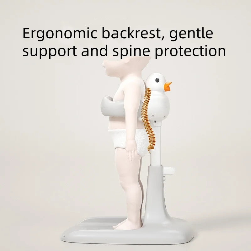 Cute Duck Baby Bath Support Stand – Non-Slip & Stable