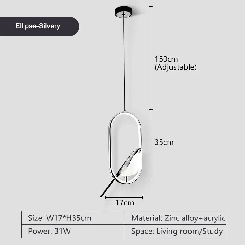 Luxury LED Hanging Pendant Lamp