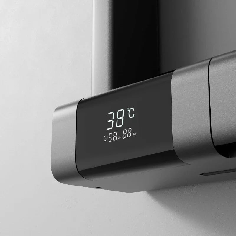 LED Thermostatic Piano-Key Shower Set – 4 Modes