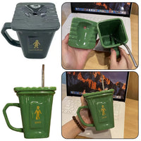 Squatting Toilet Mug – Funny Ceramic Coffee Cup