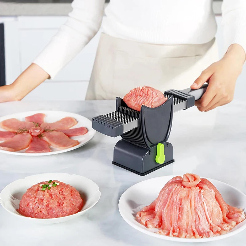 Premium Manual Meat Cutter | Heavy-Duty Slicing Tool