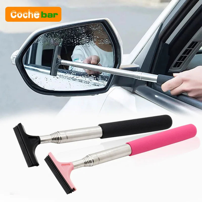 Telescopic Car Mirror Wiper – Extends to 98 cm