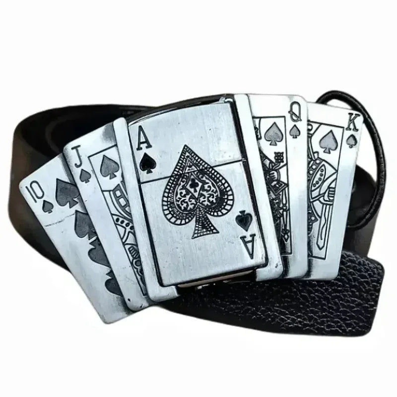 Metal Belt Buckle Kerosene Lighter