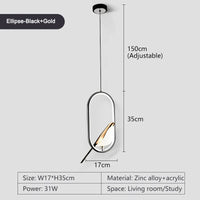 Luxury LED Hanging Pendant Lamp