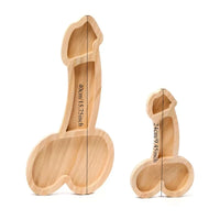 Funny Adult Wood-Themed Charcuterie Serving Tray