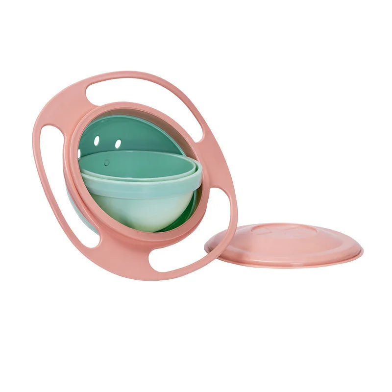 360° Rotating Baby Bowl for Less-Mess Meals