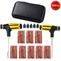 Complete Tire Repair Plug Kit with Case