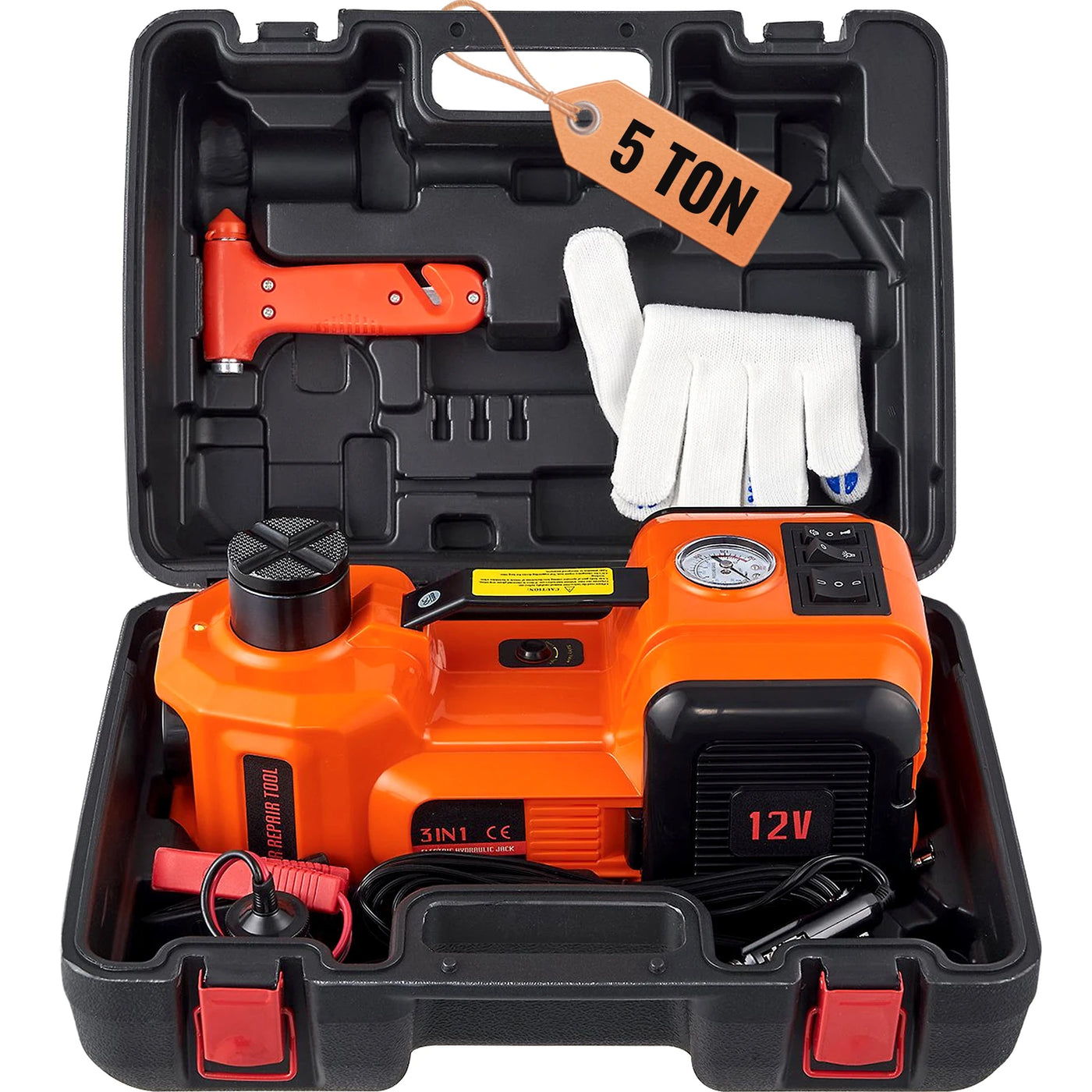 Smart Car Jack Kit – Lift, Inflate & Repair Anywhere