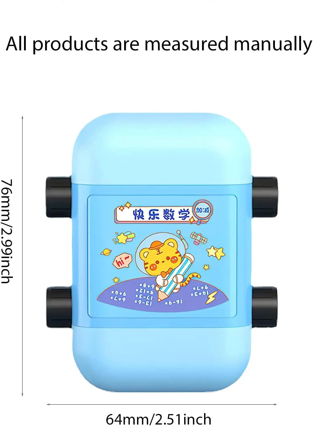 Quick Quiz Math Roller Stamp – Instant Practice Problems