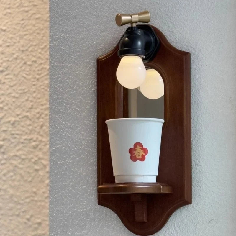 Creative LED Faucet Wall Night Light