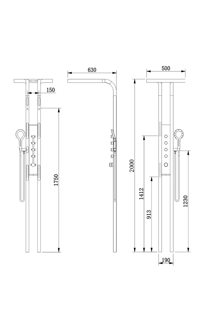 Modern Luxury Shower Set Upgrade For Home And Hotel Bathrooms