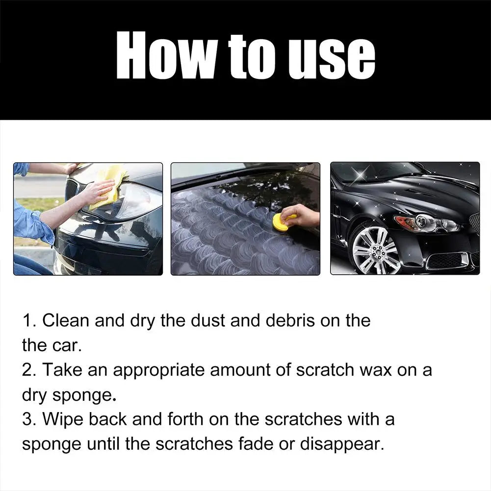 Car Scratch Removal Wax Kit – 120ml