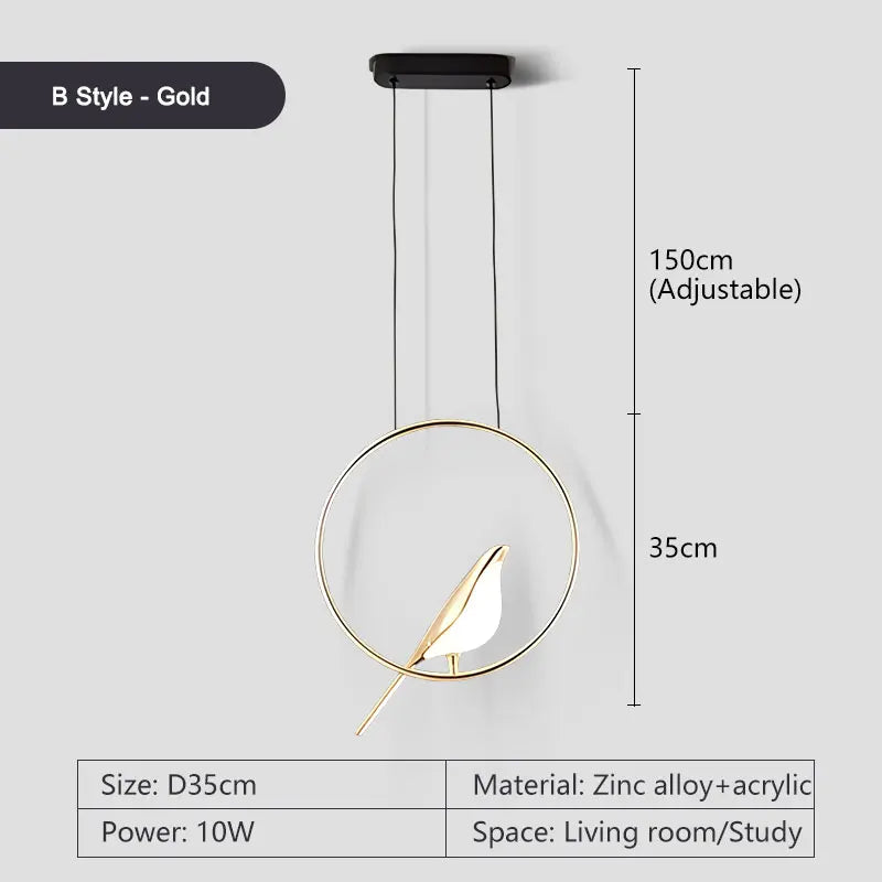Luxury LED Hanging Pendant Lamp