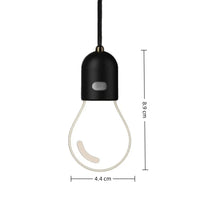 Mini Glass Ambient Light Bulb Car Ornament