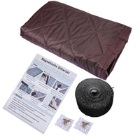 Magnetic Thermal Door Curtain Draft & Noise Blocker