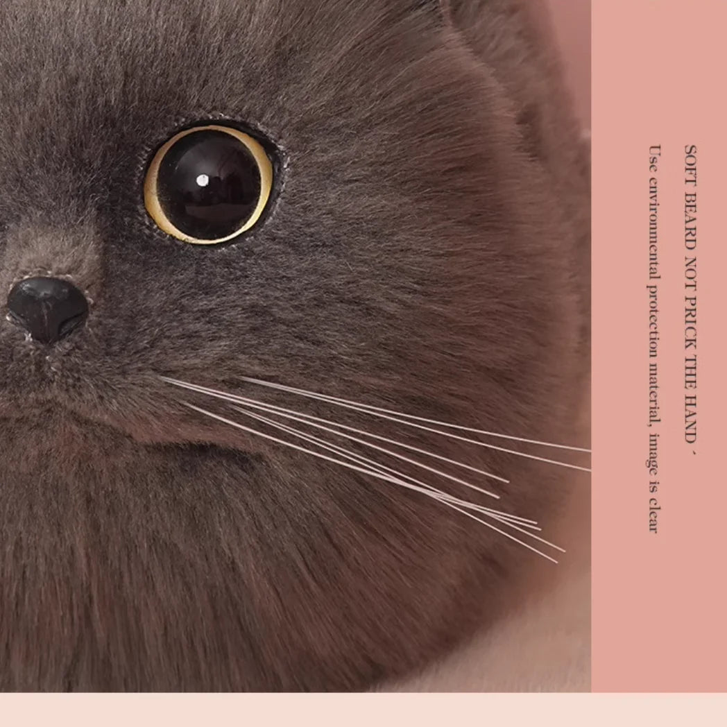 Realistic Handmade Furry Cat Shoulder Bag