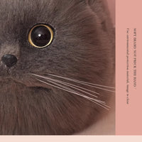 Realistic Handmade Furry Cat Shoulder Bag