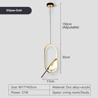 Luxury LED Hanging Pendant Lamp