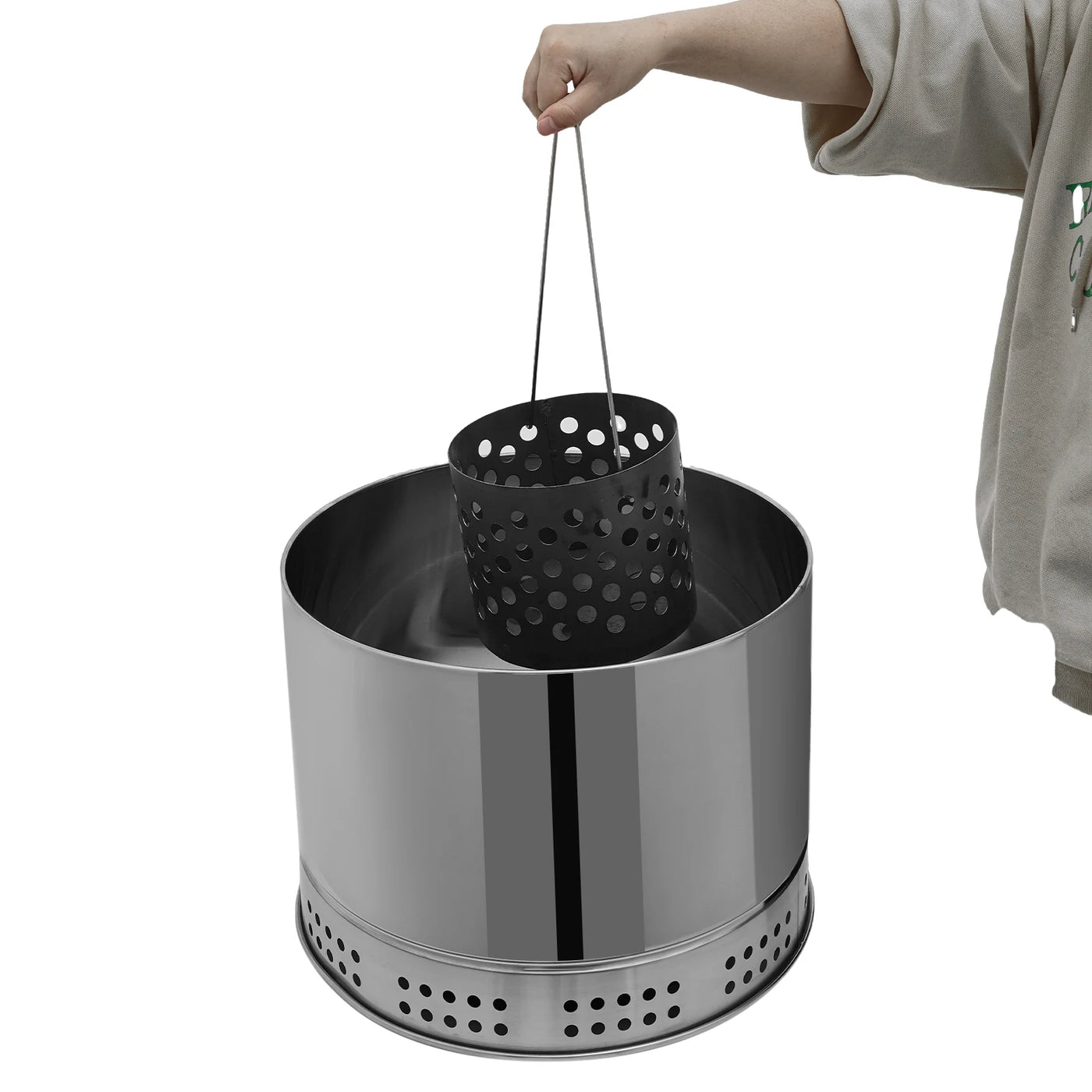 Portable Smokeless Stainless Steel BBQ