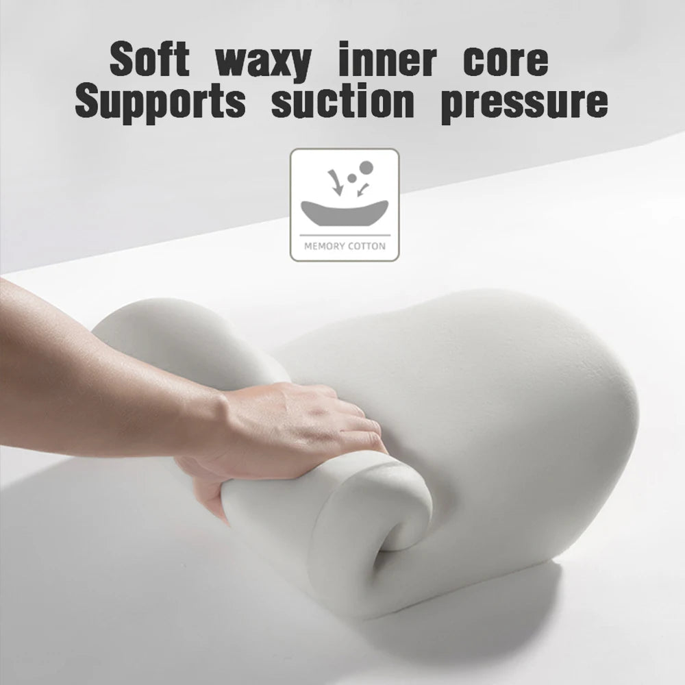 Memory Foam Car Neck & Lumbar Support Pillow