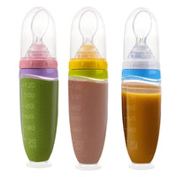 Baby Food Dispensing Spoon Bottle 120ml