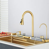 Modular Modern Multi-Layer Workstation Kitchen Sink