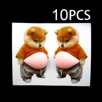 Cute 3D Shiba Inu Self Adhesive Decor