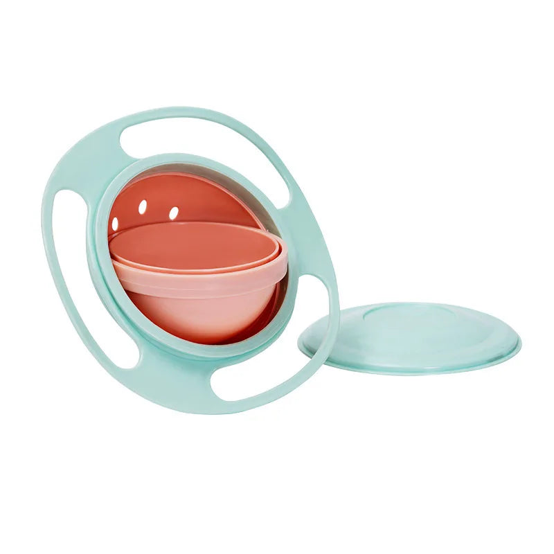 360° Rotating Baby Bowl for Less-Mess Meals