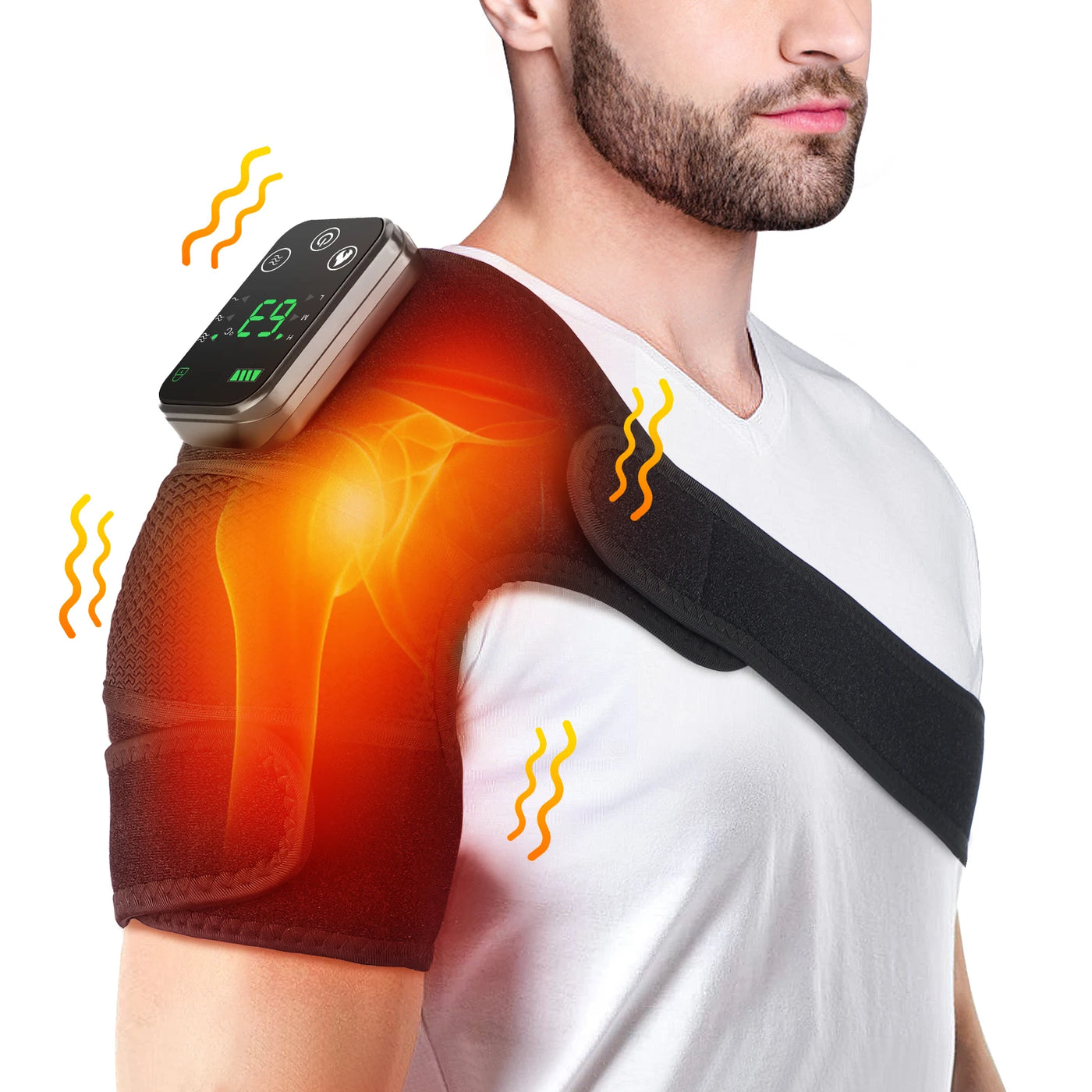 3-in-1 Heated Joint Massager - Instant Pain Relief
