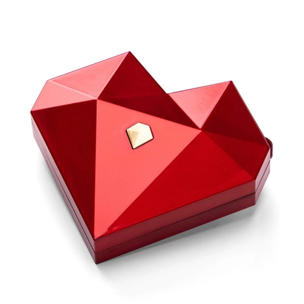 Waterproof Auto Pop-Up Proposal Diamond Ring Box