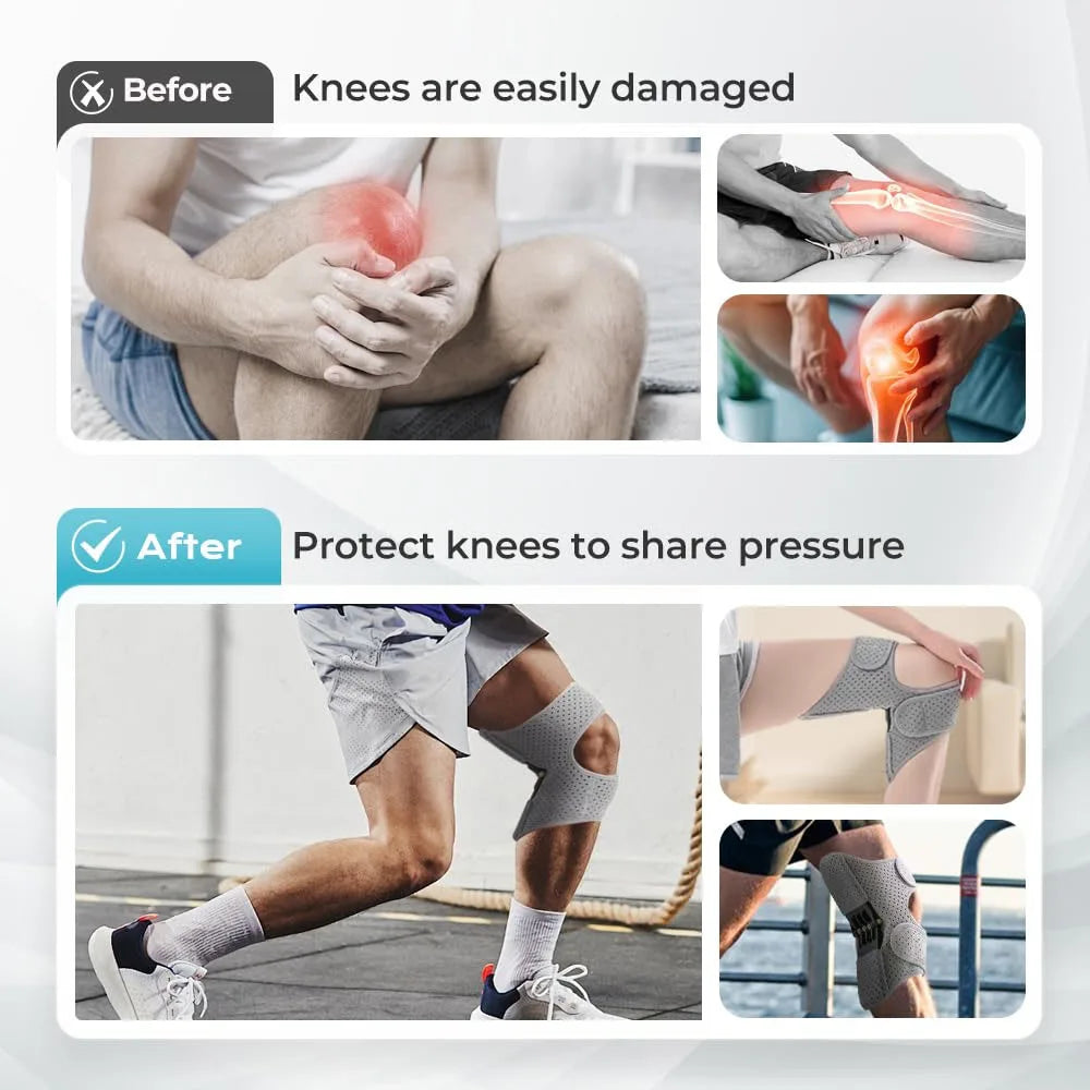 Hinged Patella Knee Brace – Adjustable Joint Support